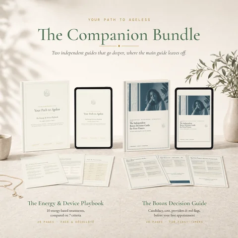 The Companion Bundle: the Energy & Device Playbook and the Botox Decision Guide for First-Timers